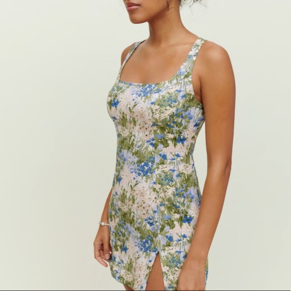 Reformation Noha Dress Hillside - Picture 3 of 10